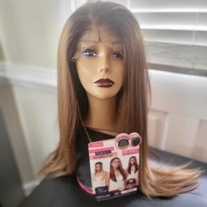 Outre Perfect Hairline Synthetic 13x5 Lace Front Wig-DECLAN DR4/Honey Brown